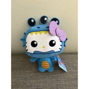 NWT Hello Kitty Funko Plushies Blue Kaiju Stuff Plush Figure Sanrio Exclusive